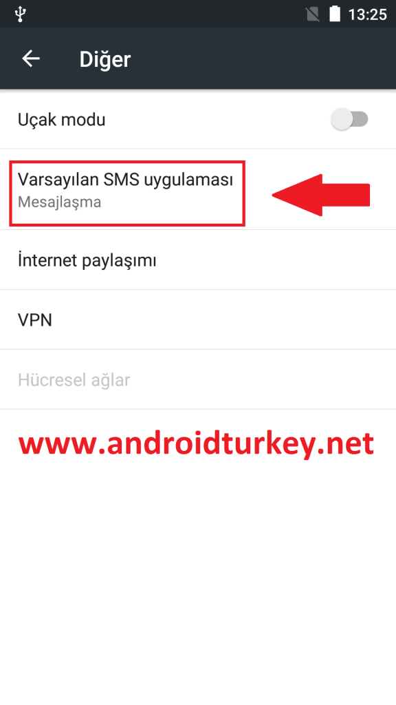 Android Varsayılan SMS Uygulaması 2