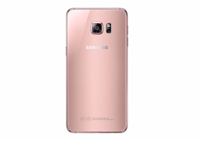 Pembe Samsung Galaxy S6+ Arka Kapak