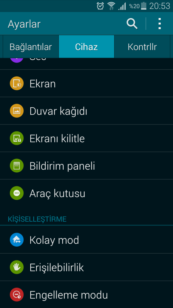 Samsung Kolay Mod Nedir