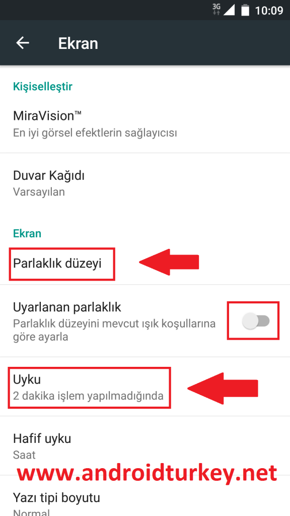 TT175 Ekran Ayarları 2