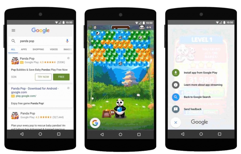 Google Play Search Trial Run Ads Demo Oyun Oynama