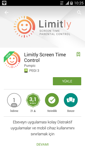 Limitly Ekran Kontrol Uygulaması 1