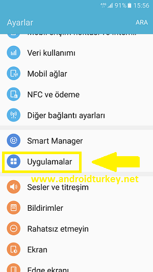 samsung numara engeli kaldirma resimli anlatim android turkiye